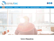 Tablet Screenshot of consultec-ti.com